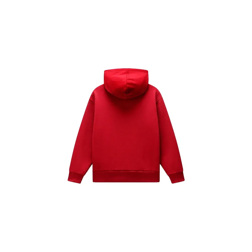 Детский свитшот для мальчиков с принтом New Box Logo Napapijri, Red — фото 2