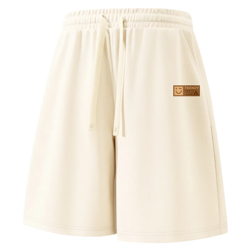 Детские шорты повседневные 300 г/м² мягкие струящиеся MINISO, Black (Hope Tag Pants Tag) — фото 4