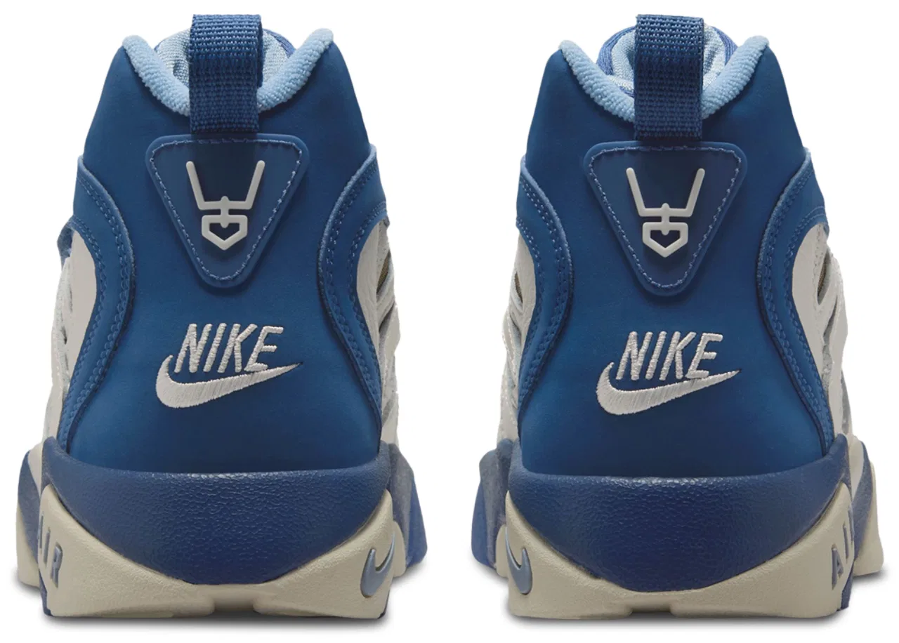 Кроссовки для мальчиков Air Diamond Turf II Nike, цвет Sail/Mystic Navy/Blue Grey — фото 3