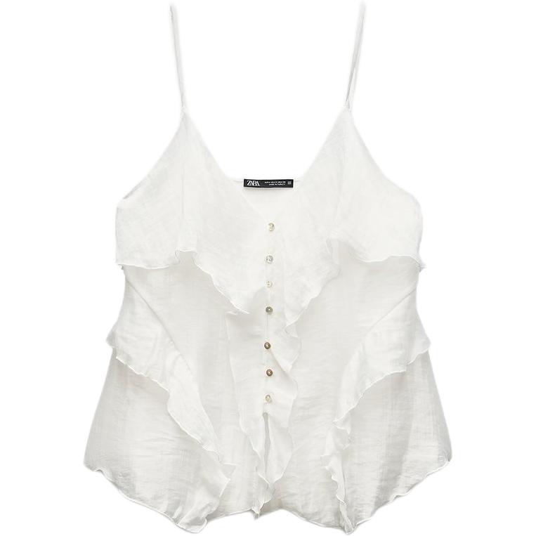 

Футболка женская белая ZARA