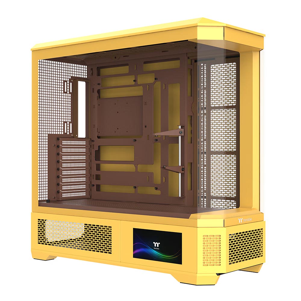 

Корпус Thermaltake View 600 TG, Full Tower, желтый