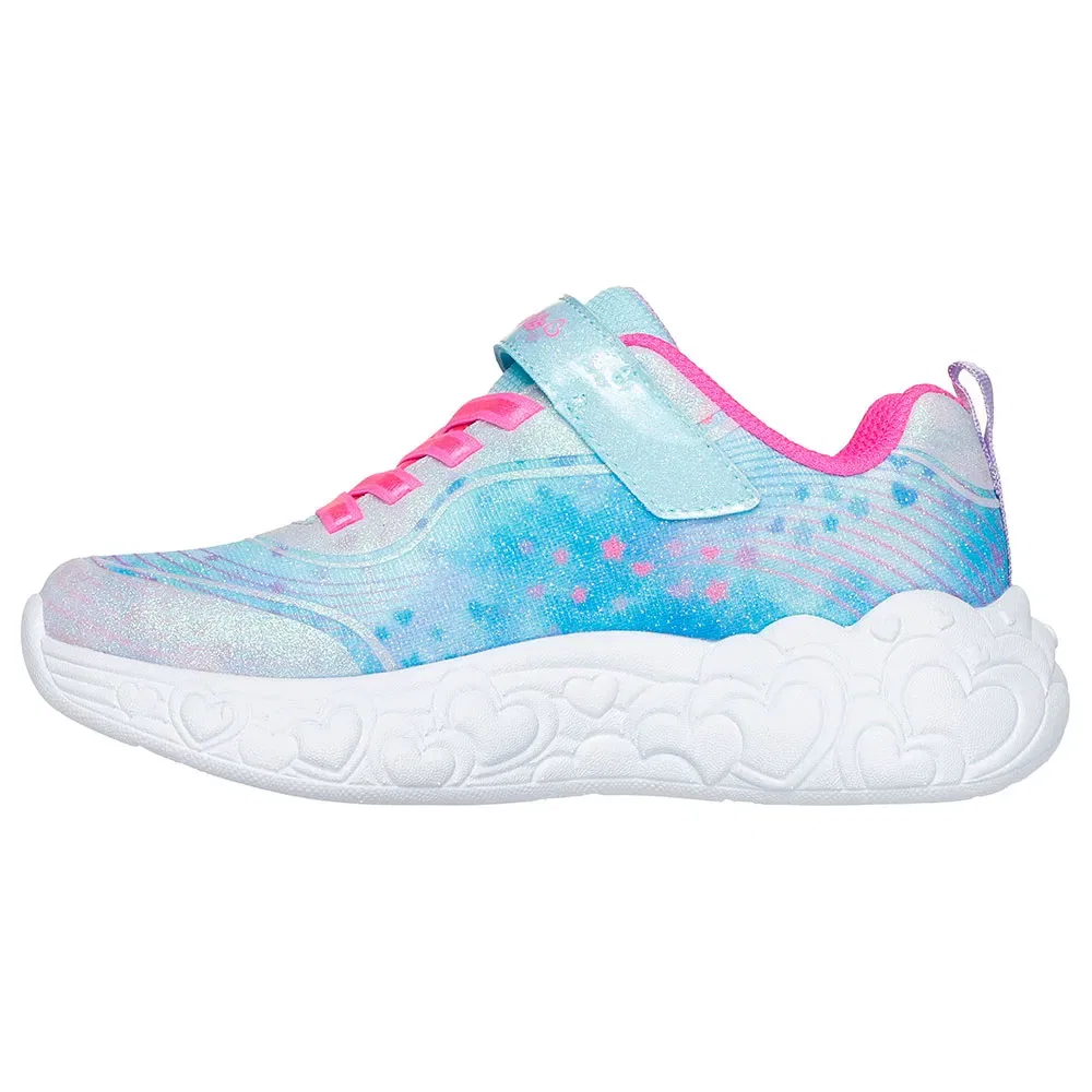 Кроссовки slip-on Skechers Eternal Heart Lights, синий — фото 3