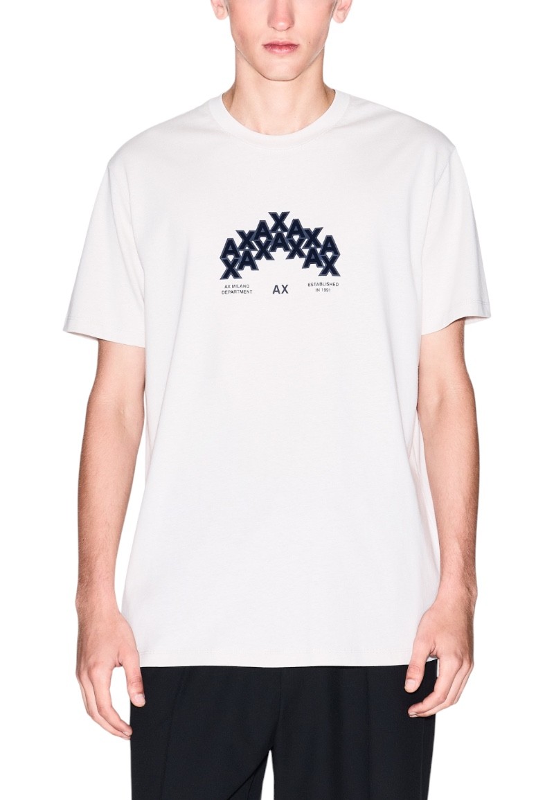 

Футболки Armani Exchange, бежевый