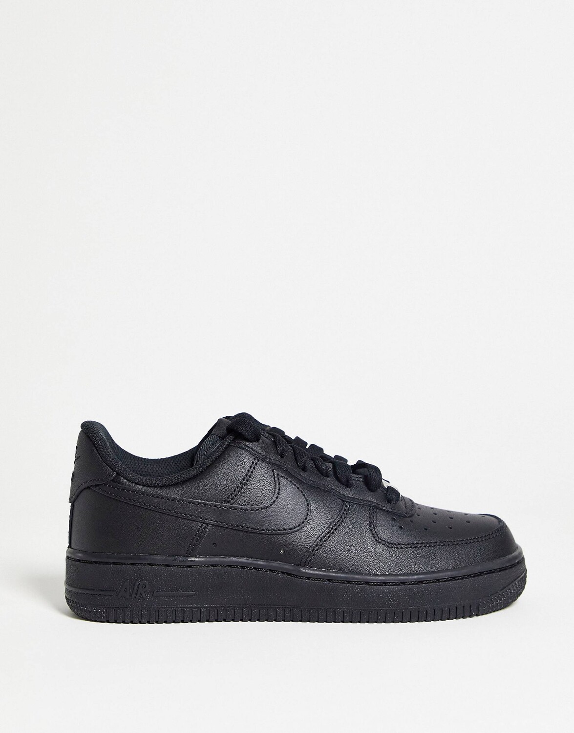 Черные кроссовки Nike Air Force 1'07