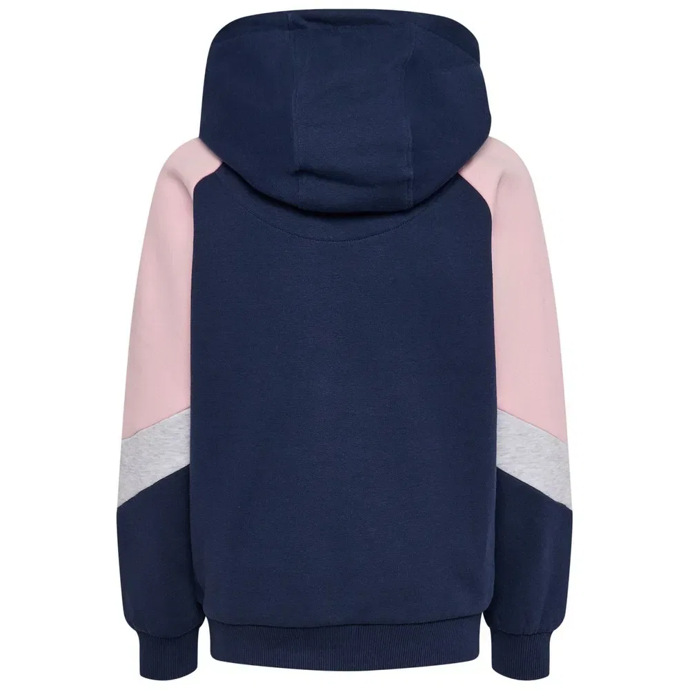 Худи свободного кроя Loose Blocked Hummel, синий — фото 2