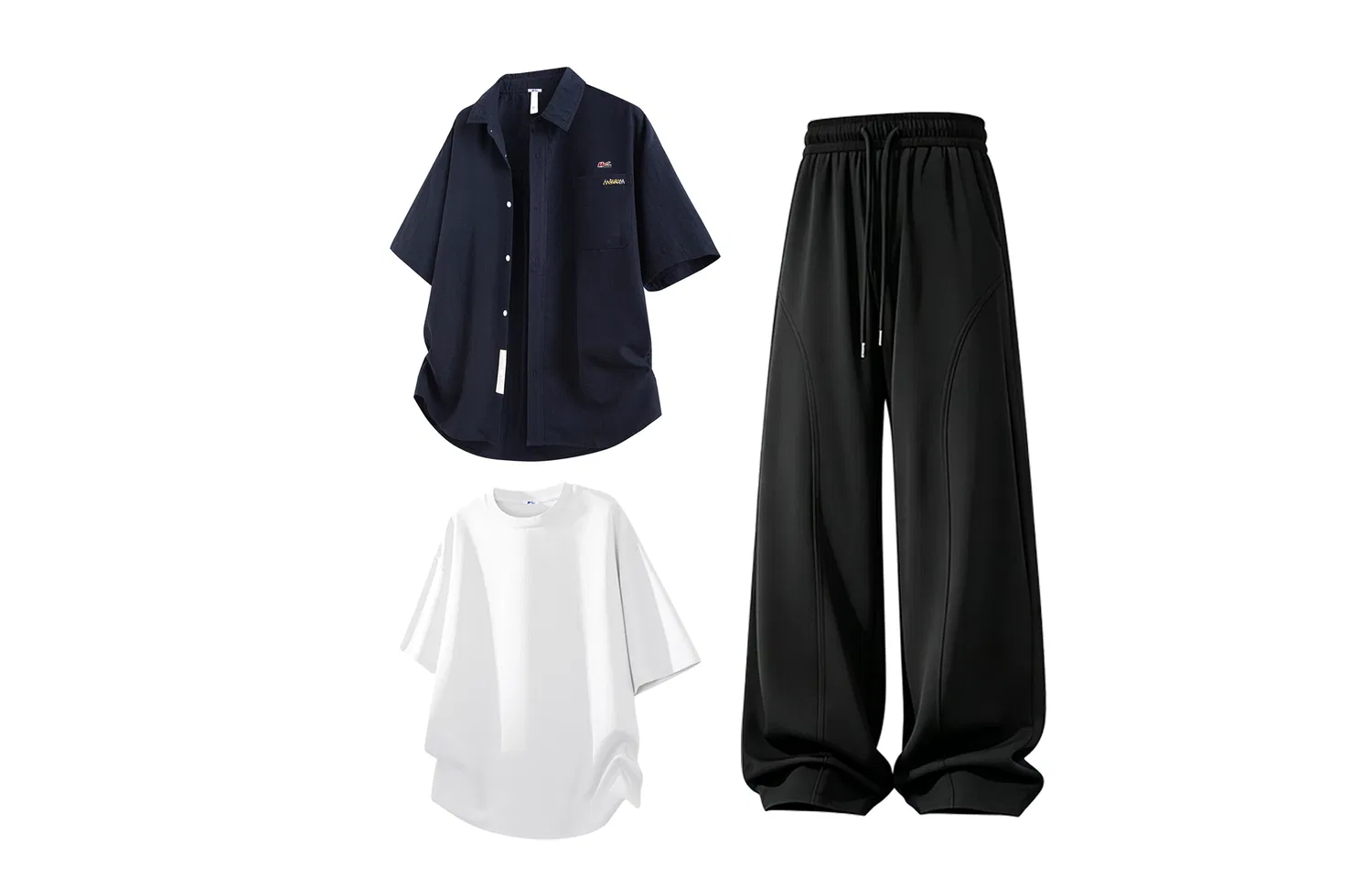 Детский комплект из рубашки и брюк с длинным рукавом, Shirt Matching Set, WARRIOR