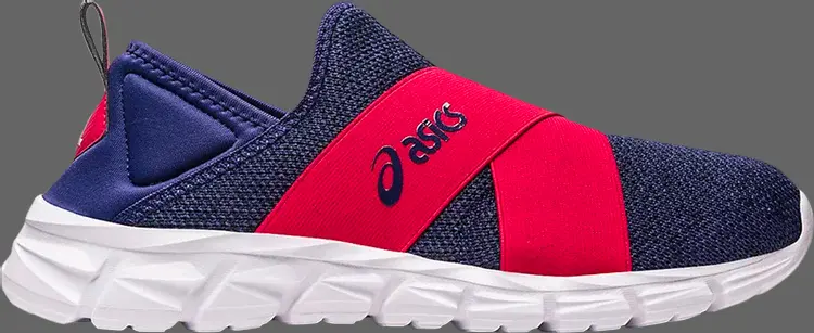

Кроссовки quantum lyte slip-on 'indigo blue speed red' Asics, синий