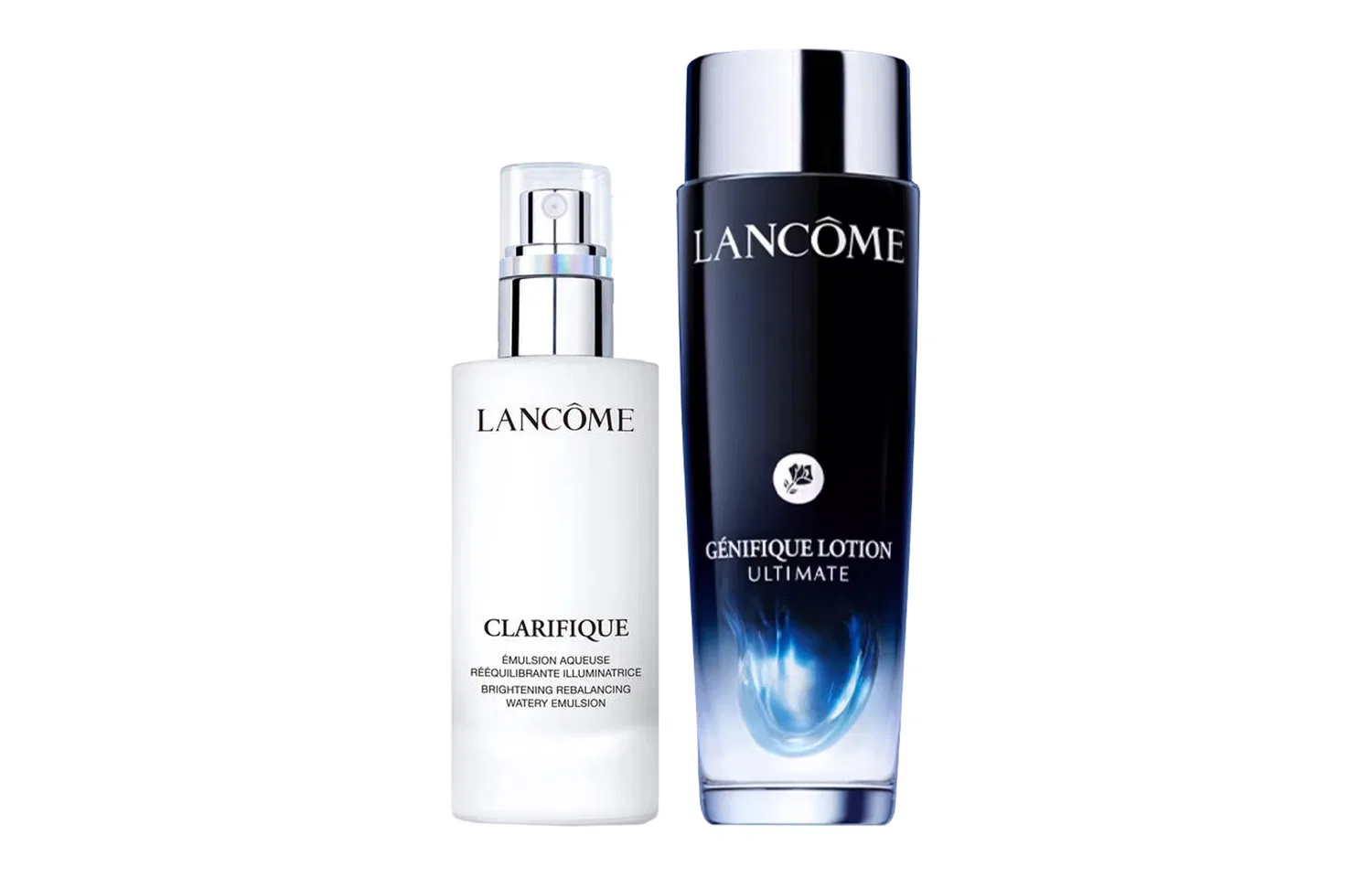 Набор косметики для лица с осветляющим эффектом Clear Radiance Brightening Lotion, LANCOME, 75мл+150мл