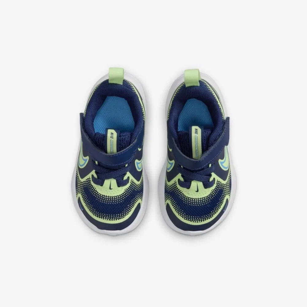 Детские кроссовки на липучках Nike Cosmic Runner, Космосблау — фото 2