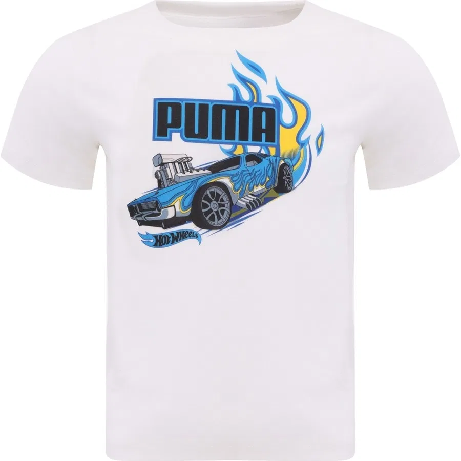 Футболка с принтом X Hot Wheels Graphic Puma, Белый