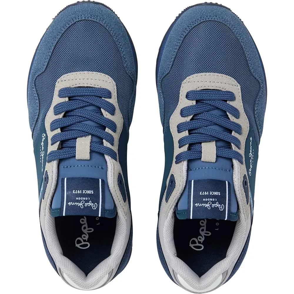 Детские кроссовки для мальчиков с цветными элементами Essence Pepe jeans, Blue — фото 2