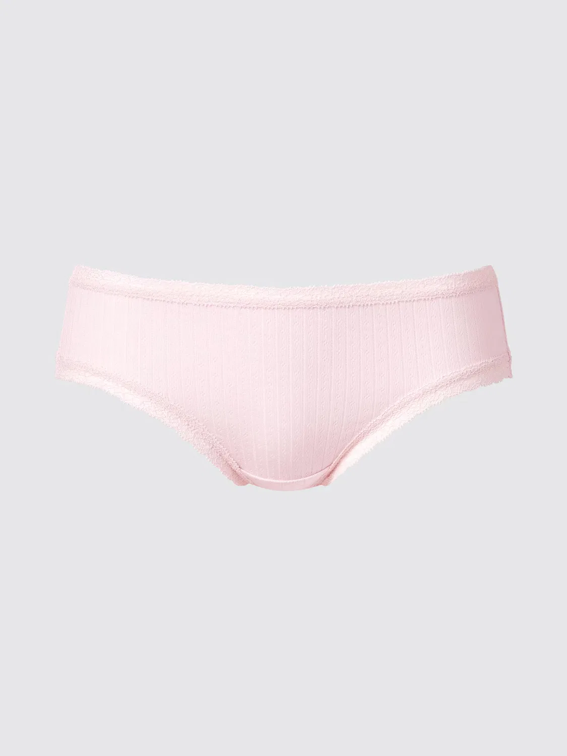 Шорты Uniqlo, средней посадки, модальные, розовый