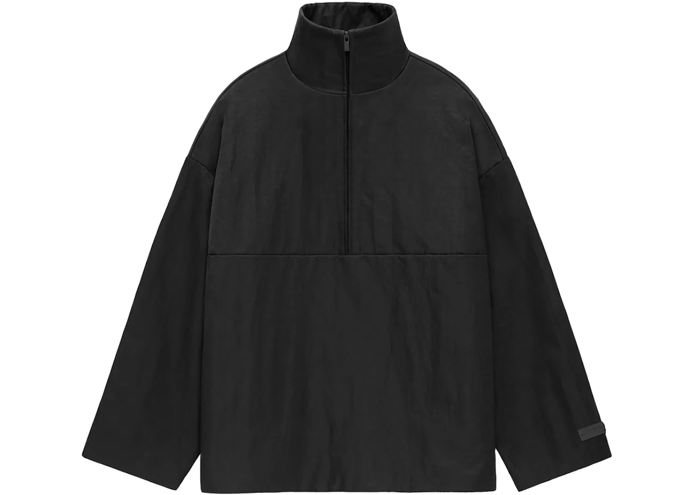 Мужской пуловер с текстурой из нейлона Fear of God Essentials, Black