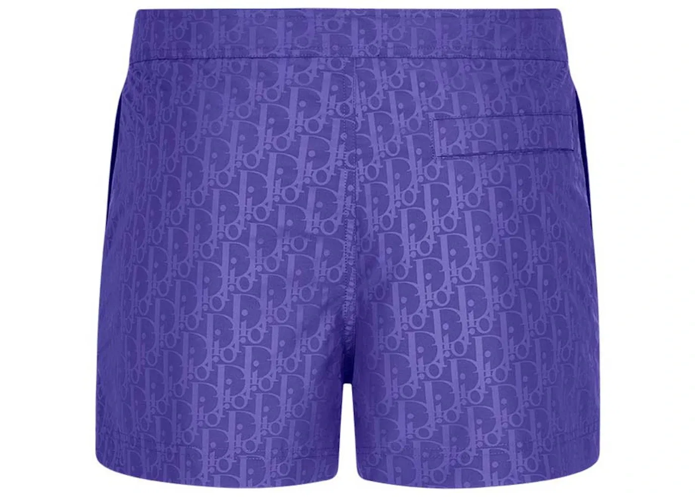 Мужские плавки с принтом Dior Oblique Swim Shorts Dior, Bleu — фото 2