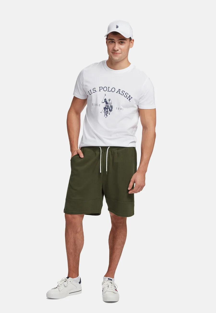 Шорты U.S. Polo Assn. Regular Pants 'UMCARSTEN' темно-зеленого цвета — фото 4