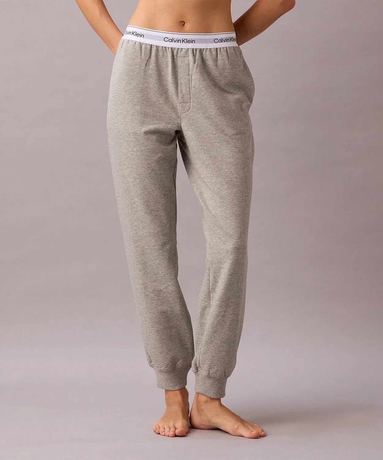 Джоггеры Icon Cotton LOUNGE Calvin Klein, серый