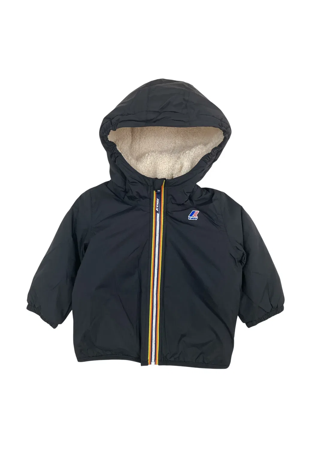 Зимнее пальто K-Way, Black Pure