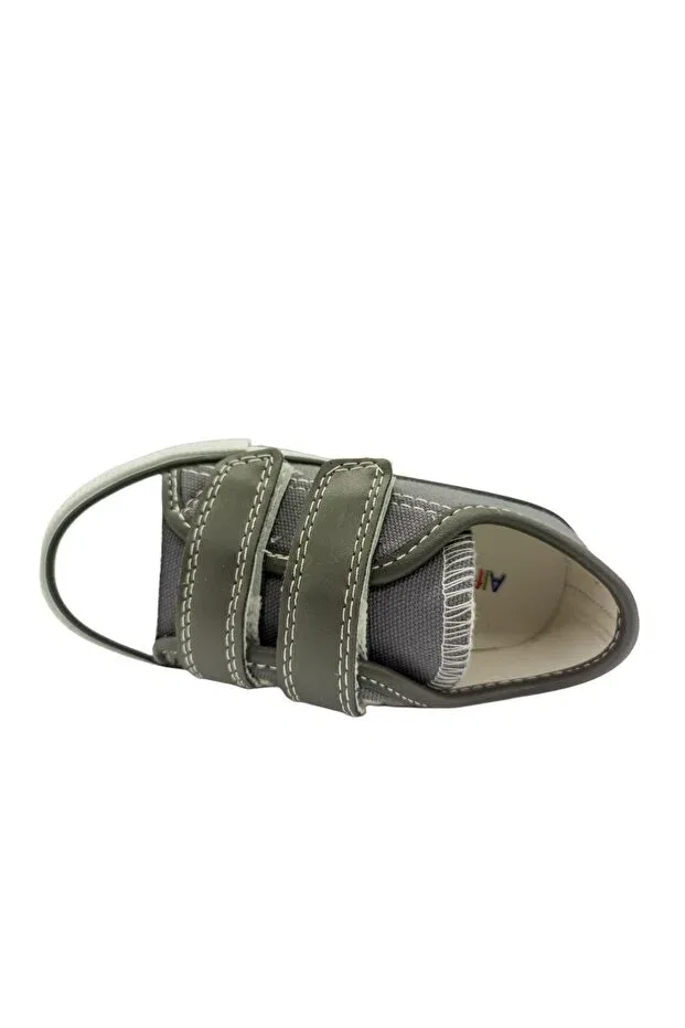 Детские туфли для мальчиков со светодиодами Alf Bebe, Gray — фото 4