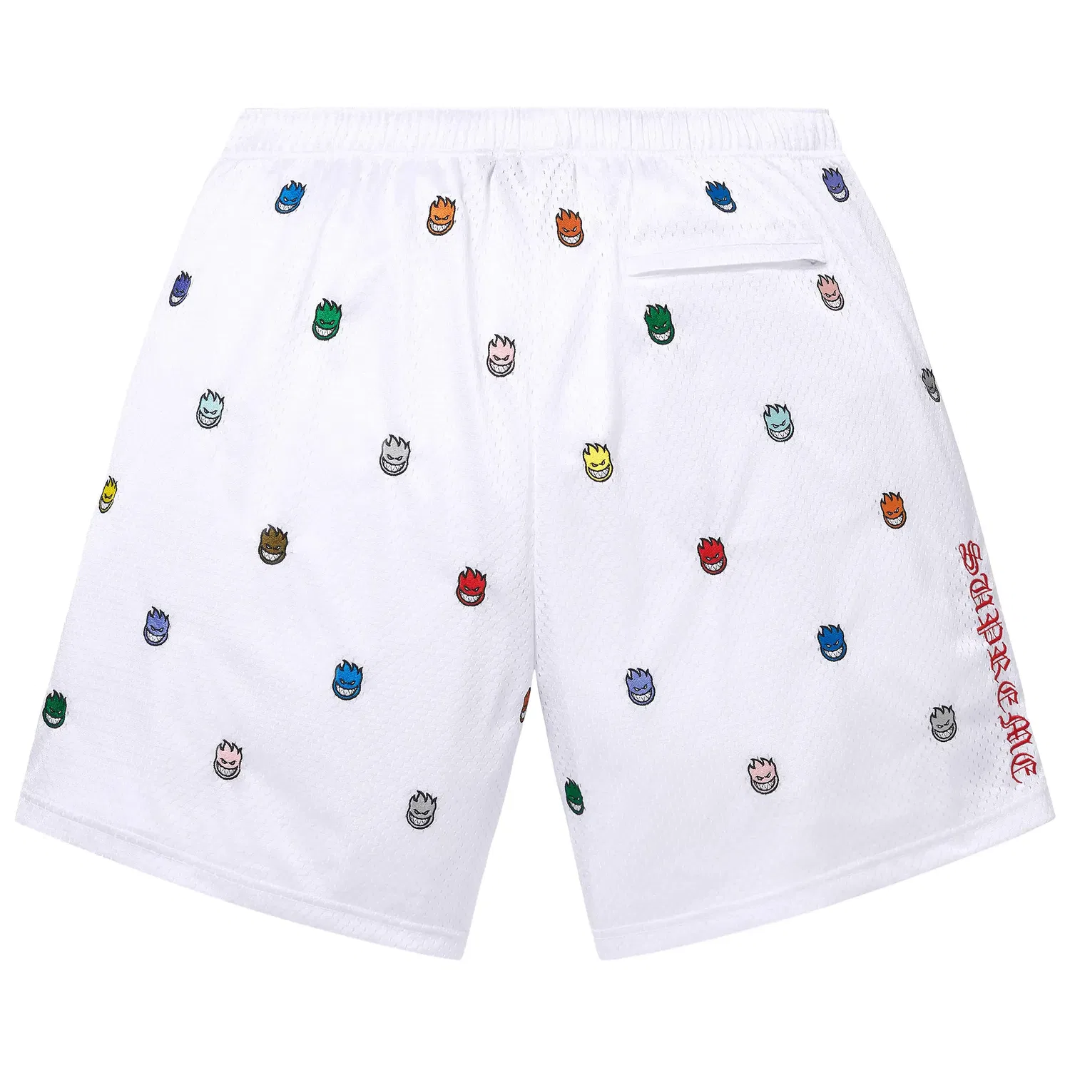Шорты Supreme x Spitfire Mesh Short, белый — фото 2
