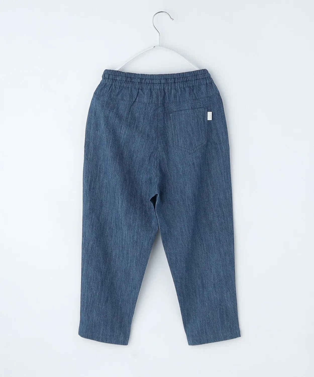 Детские джинсовые брюки на резинке с завязками, модель Easy Pants THE SHOP TK, Light Blue — фото 3