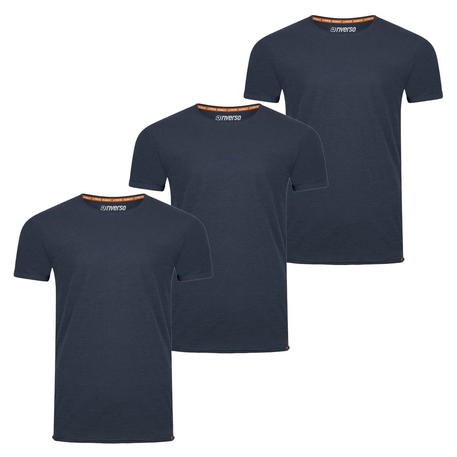 

Футболка riverso RIVLenny O Neck 3er Pack, синий