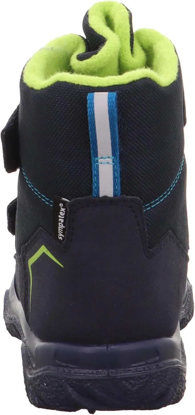 Детские ботинки для мальчиков утепленные с мембраной Sympatex Superfit, Blue Light Green — фото 3