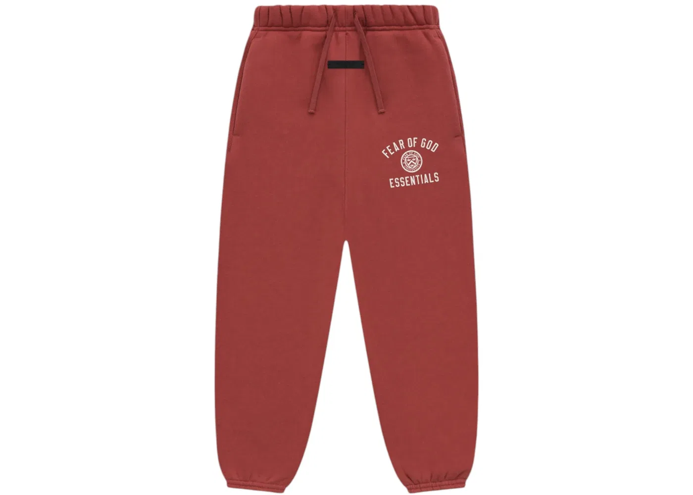 Детские спортивные штаны из флиса Sweatpant Fear of God Essentials, Crimson