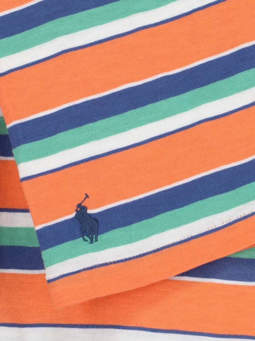 Футболка в полоску POLO RALPH LAUREN, оранжевый — фото 3