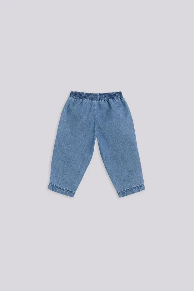 Детские джинсы для девочек с обычной посадкой Gb Baby Basic, Denim — фото 2