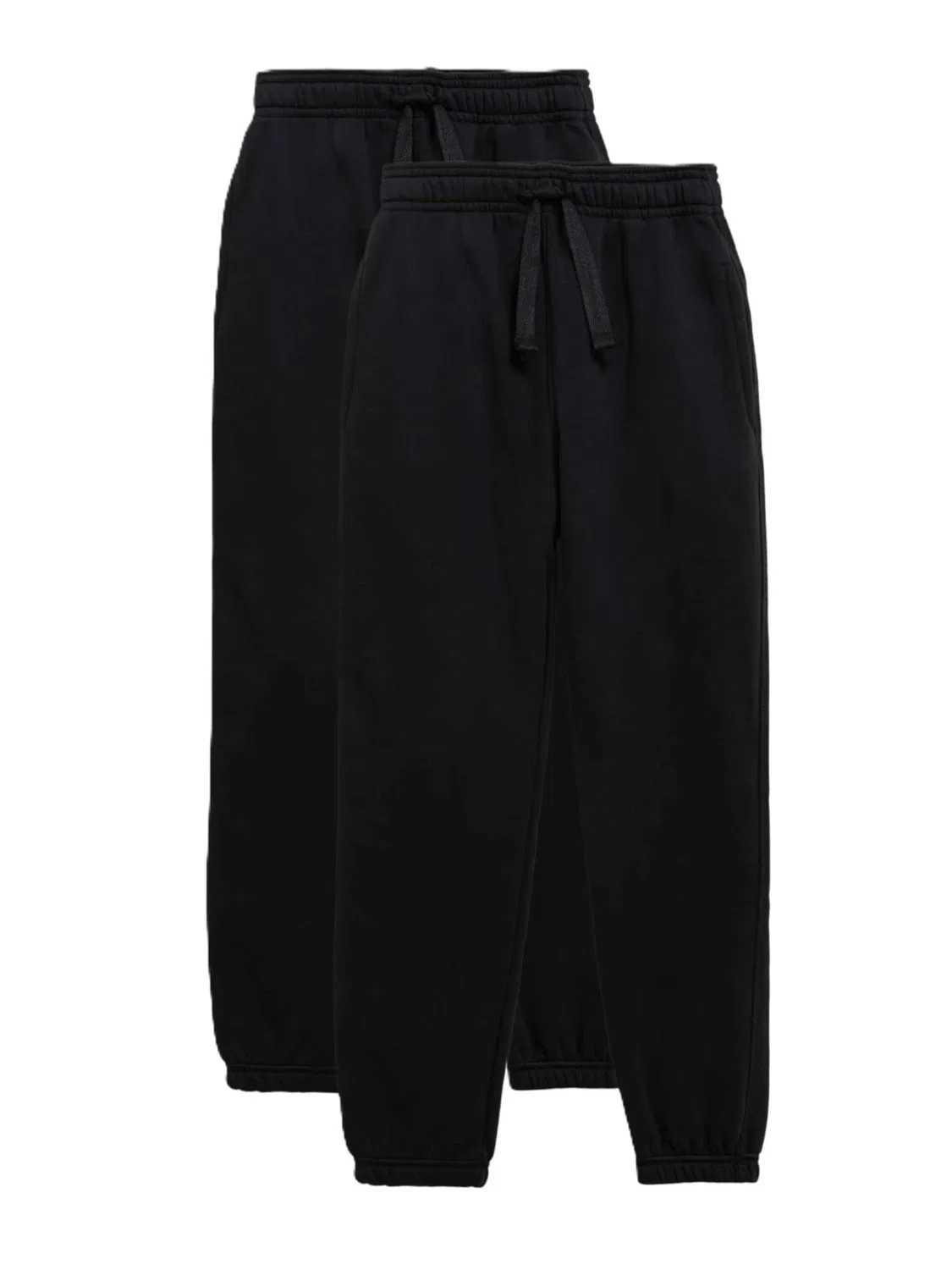 Зауженные брюки Marks & Spencer, темно-синие