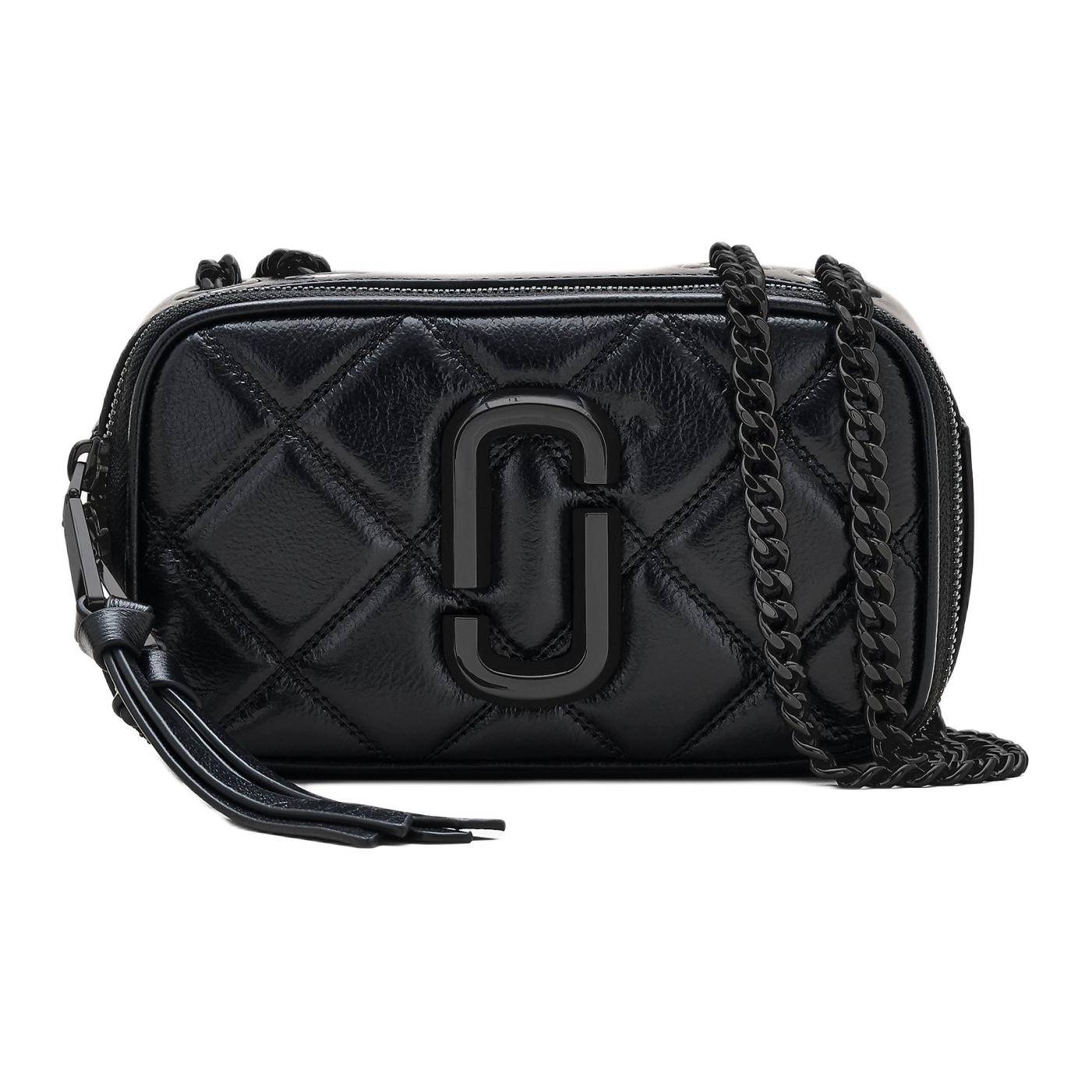 

MARC JACOBS Кожаная сумка через плечо, черная