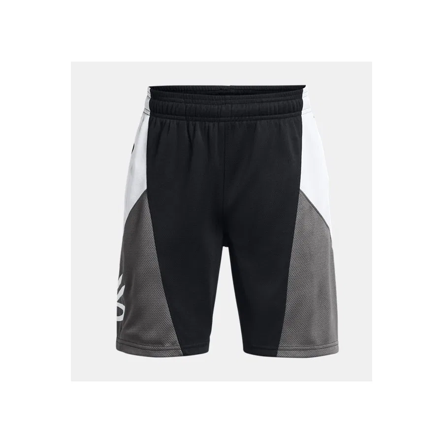 Шорты спортивные с принтом Curry Splash Under Armour, Черный