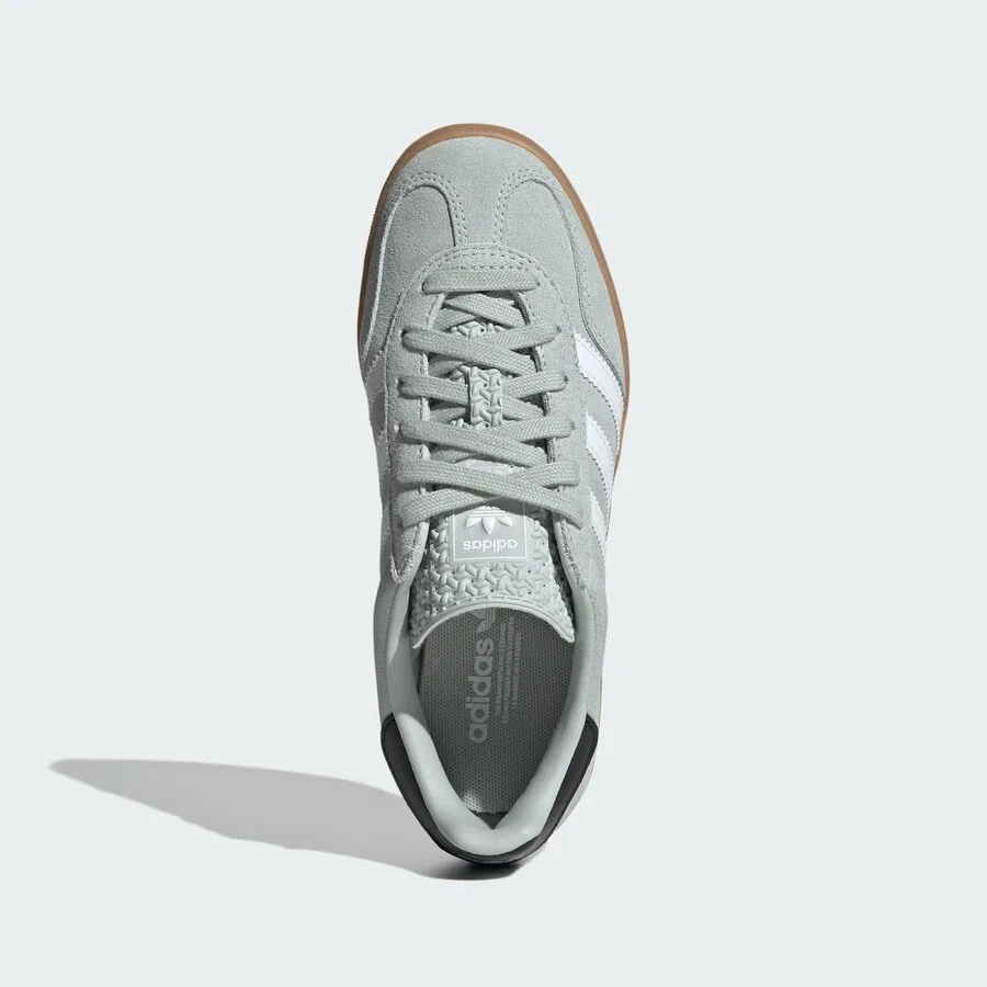 Кроссовки ADIDAS ORIGINALS 'Gazelle Indoor' серого цвета — фото 3