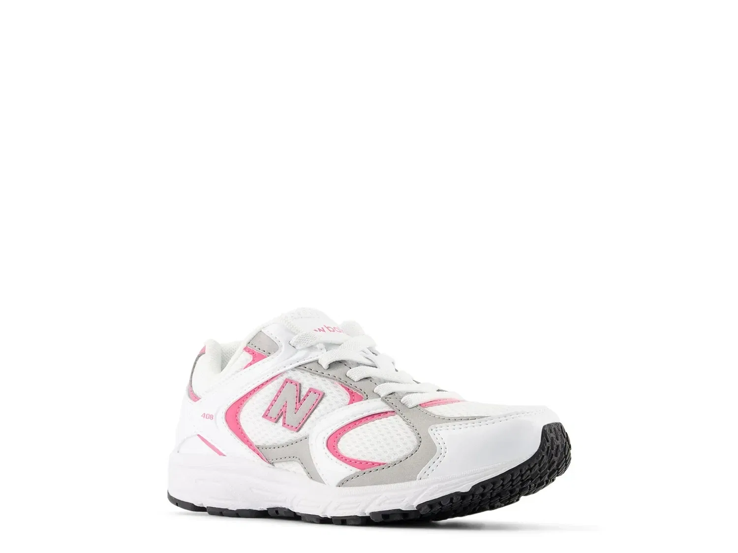 Кроссовки 408 Slip-On, New Balance, белый/розовый