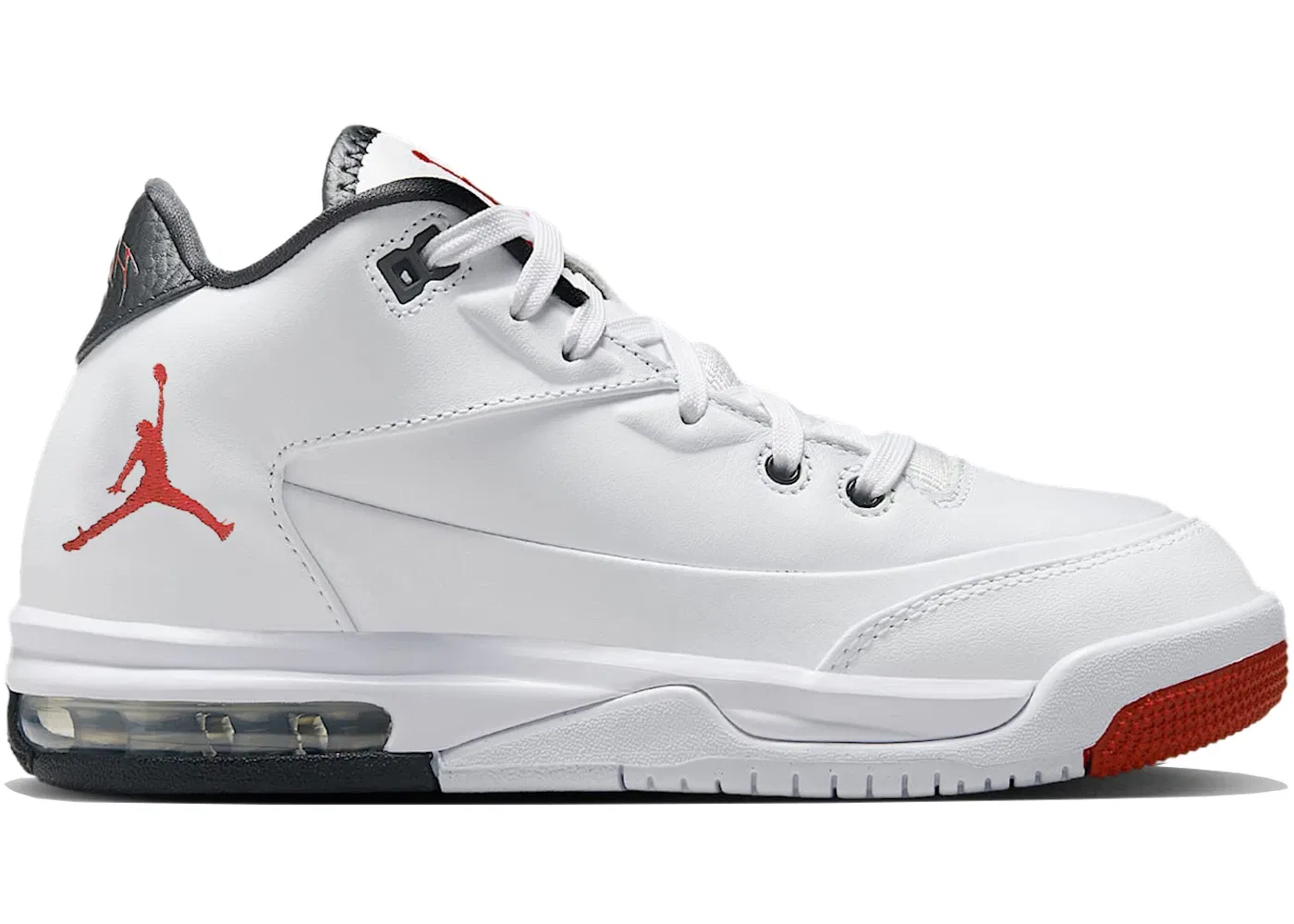 Детские кроссовки Lifestyle Jordan Flight Origin 3 Jordan, White/Black/Gym Red