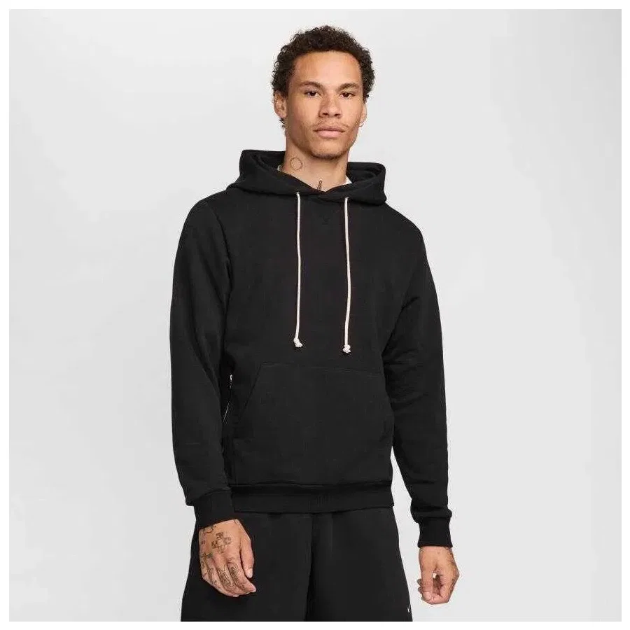 Мужской свитшот с капюшоном Dri-FIT Standard Issue Pullover Nike, Черный — фото 2