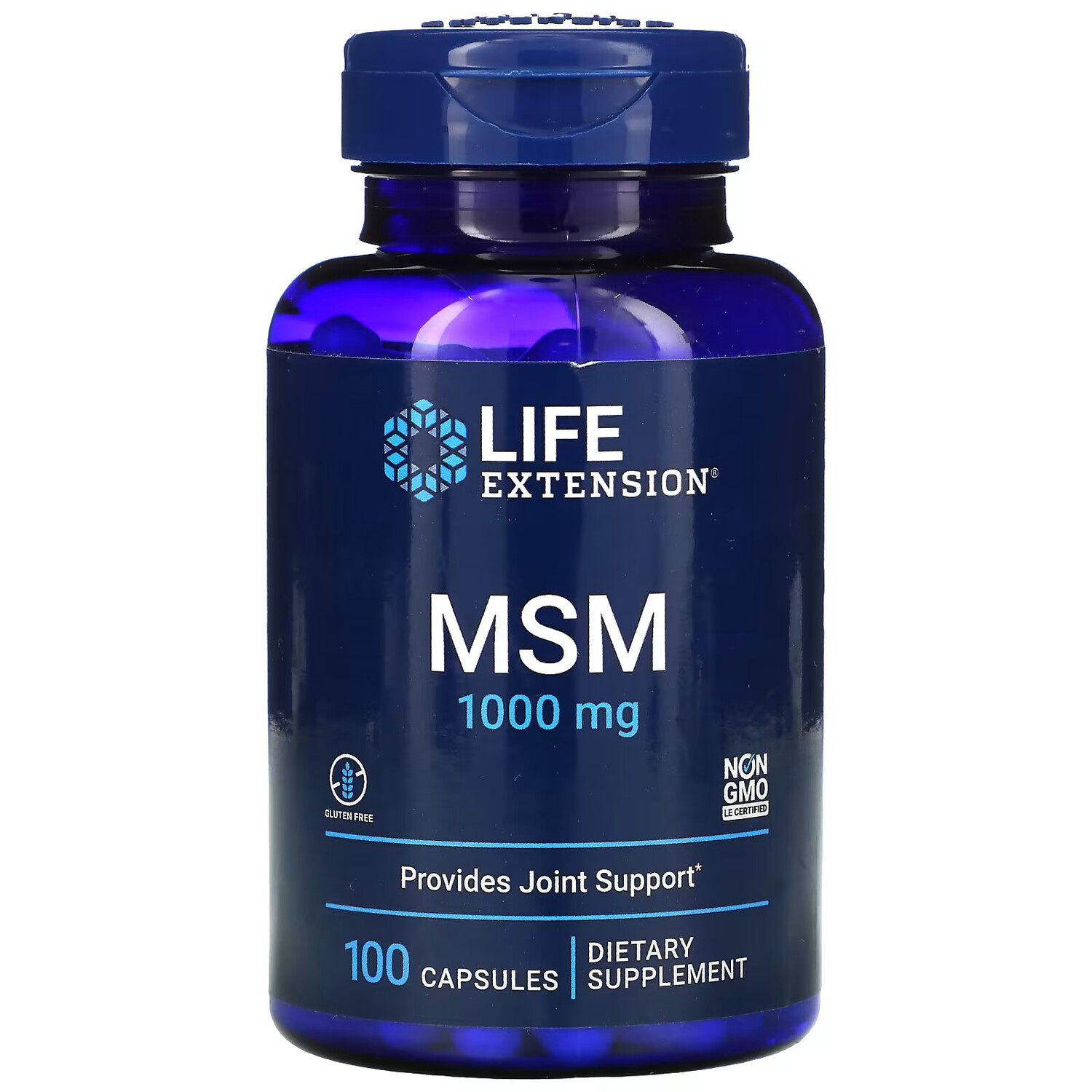 

Life Extension, МСМ, 1000 мг, 100 капсул