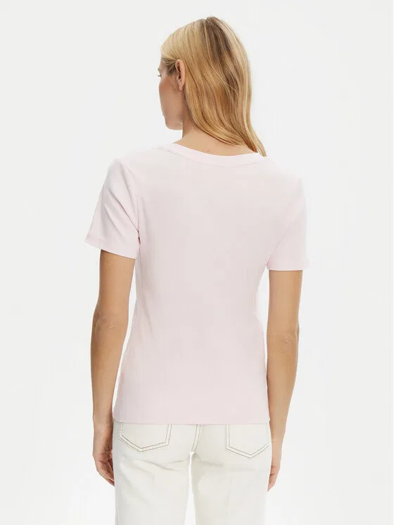 Футболка slim fit New Cody Tommy Hilfiger, розовый — фото 3