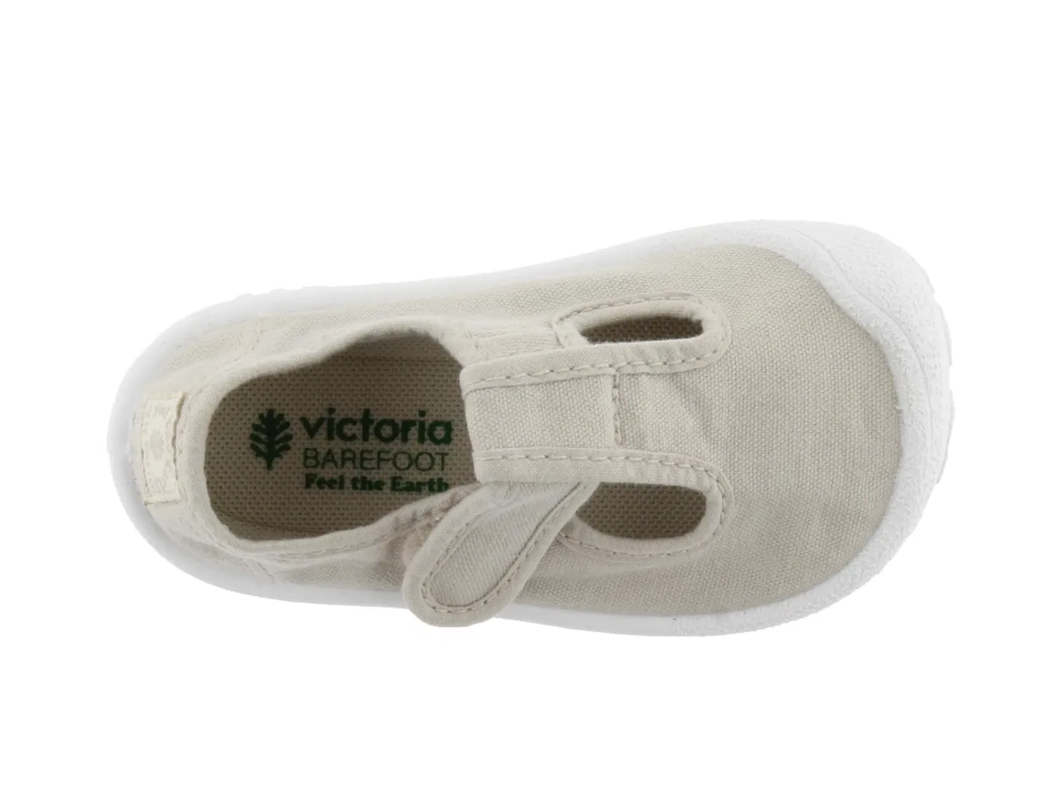 Детские сандалии barefoot из переработанного хлопка Victoria, Hielo — фото 4