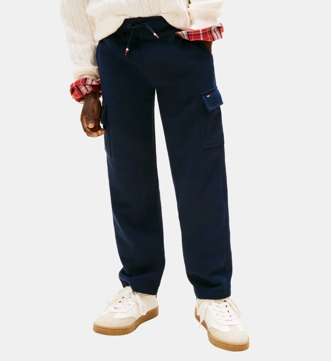 Штаны-джоггеры карго Tommy Hilfiger, синий — фото 2