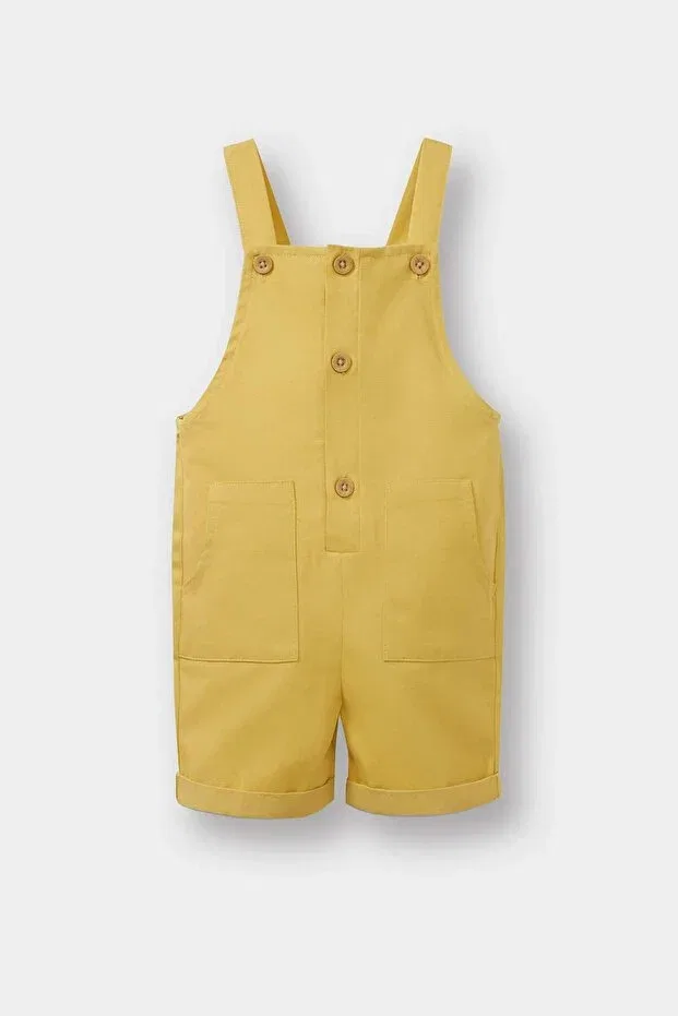 Детский комбинезон для мальчиков хлопковый Defacto, Yellow