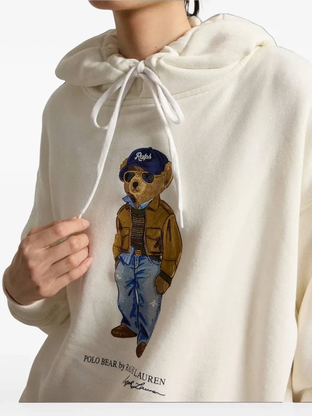 Свитер БЕЛЫЙ POLO RALPH LAUREN, бежевый — фото 4