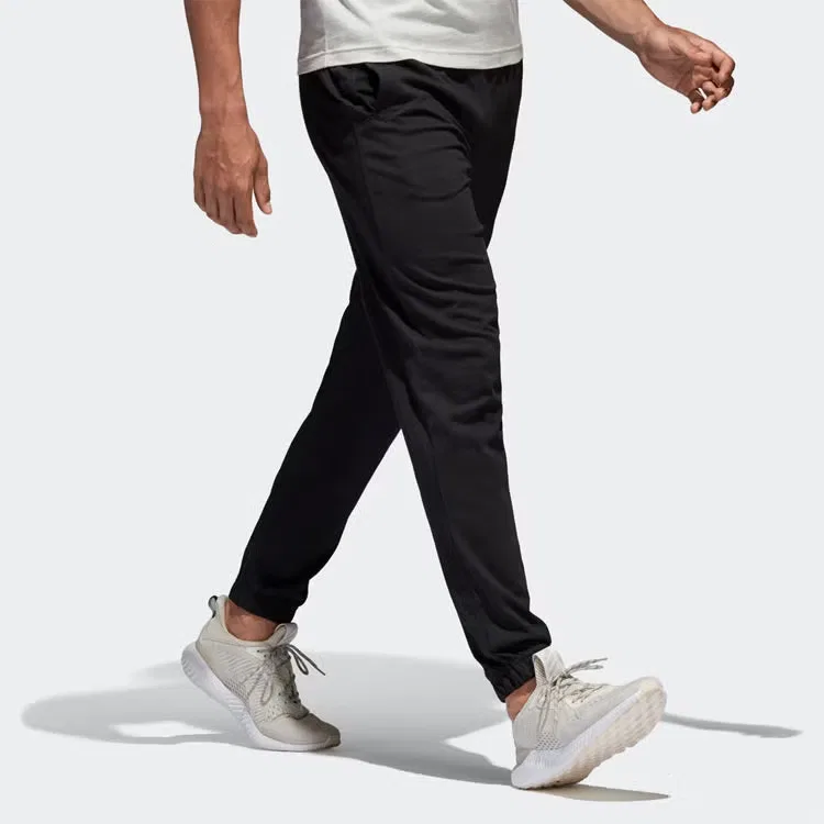 Брюки спортивные трикотажные с длинным рукавом Adidas, черный — фото 2