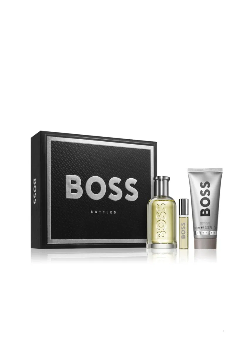 Унисекс набор парфюмерии Hugo Boss Bottled, 100 мл + 10 мл + гель для душа 100 мл