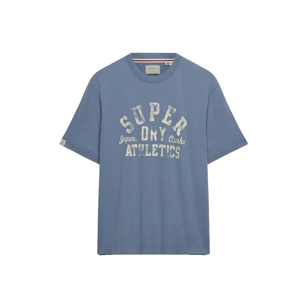 Мужская футболка с коротким рукавом Athletic Essential Superdry, Blue — фото 3
