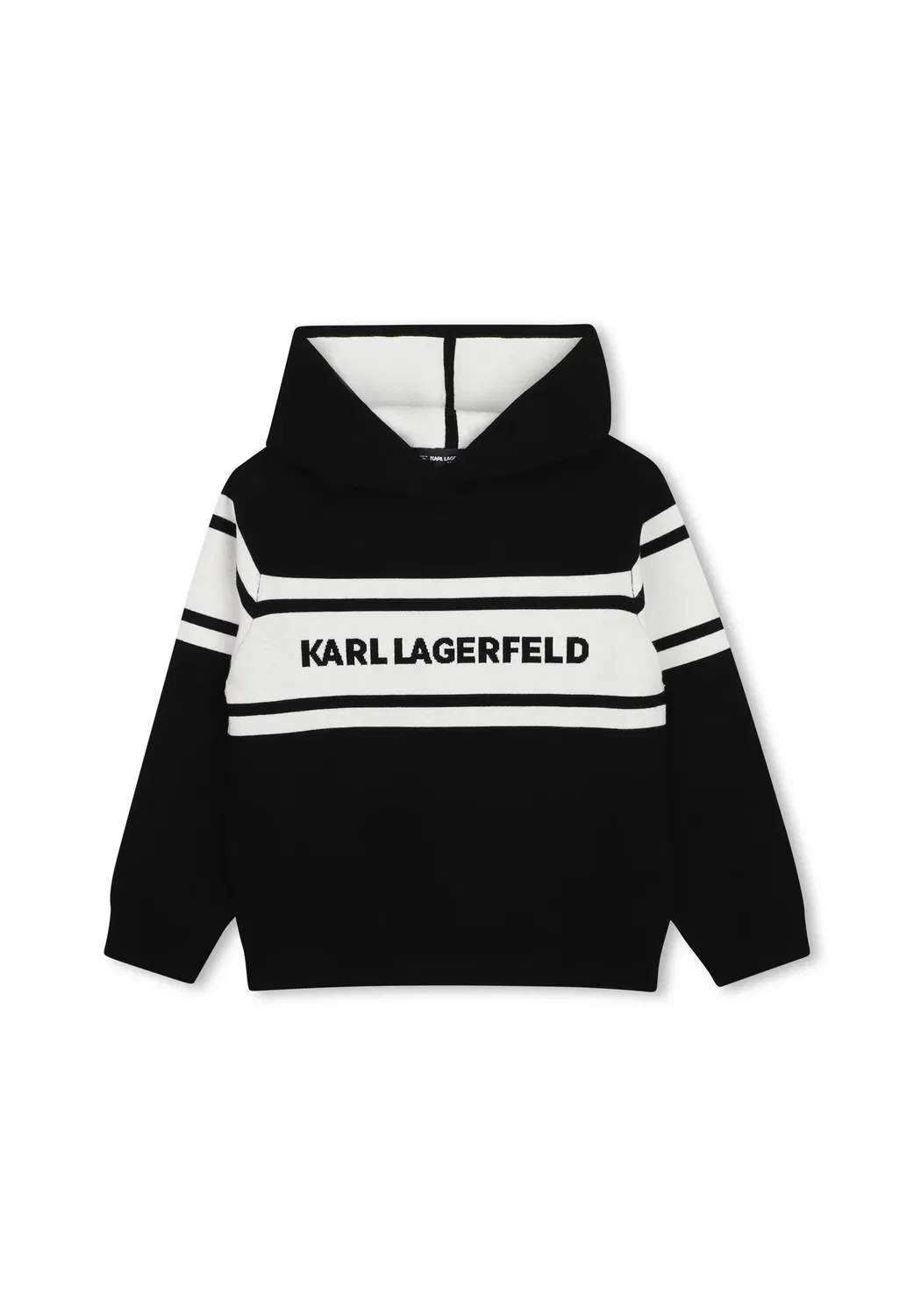 Худи унисекс Pull a capuche Karl Lagerfeld Kids, Black — фото 2