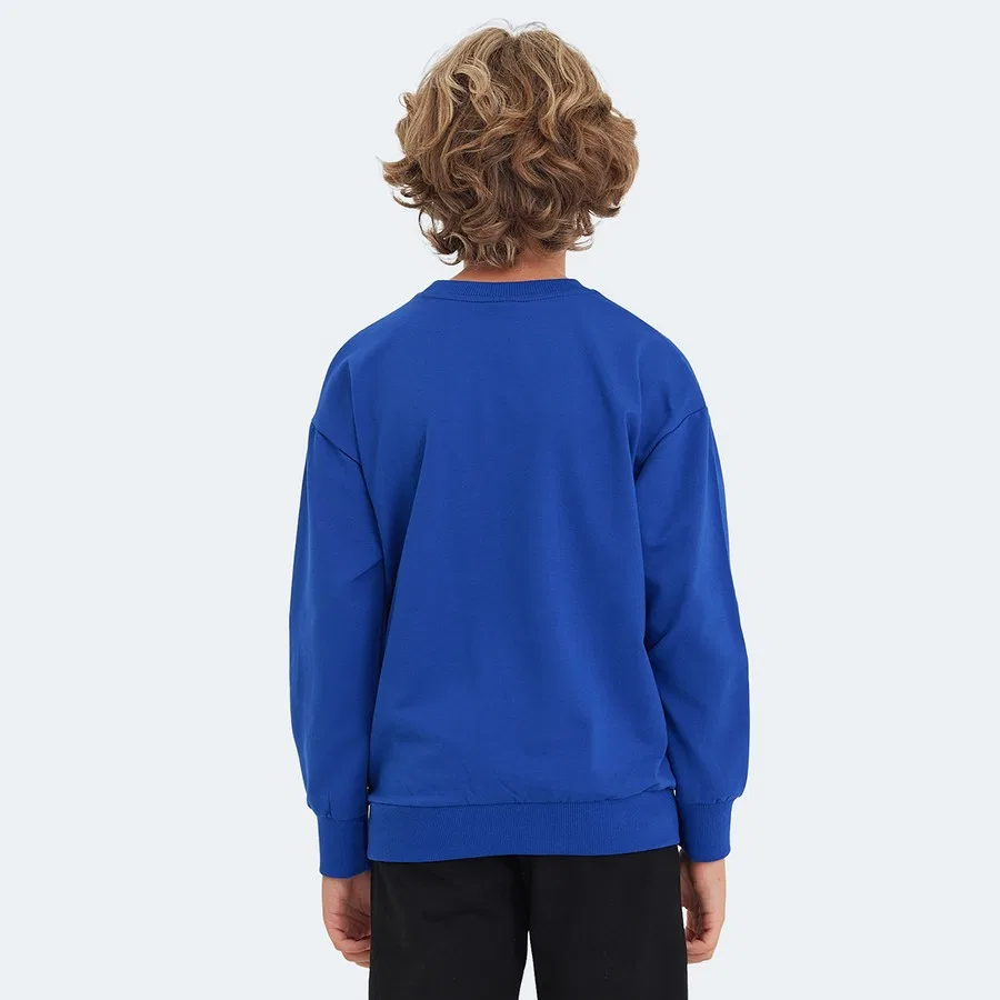 Свитшот с длинным рукавом Slazenger LAST Unisex, Голубой — фото 2