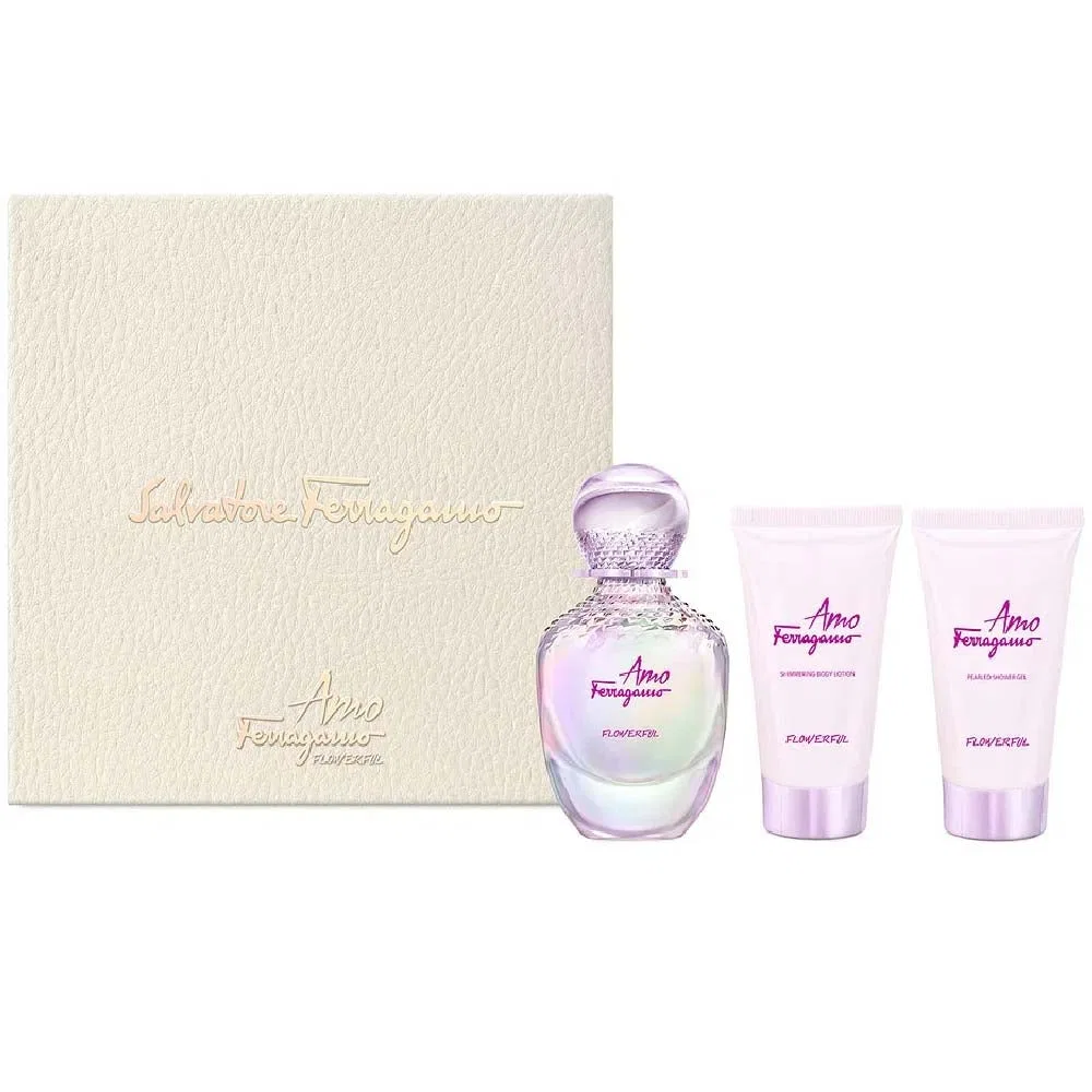 Набор парфюмерный цветочный Amo Ferragamo Flowerful Salvatore Ferragamo, 50 мл