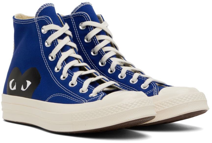 Синие кроссовки Converse Edition Half Heart Chuck 70 Comme des Garçons Play — фото 4