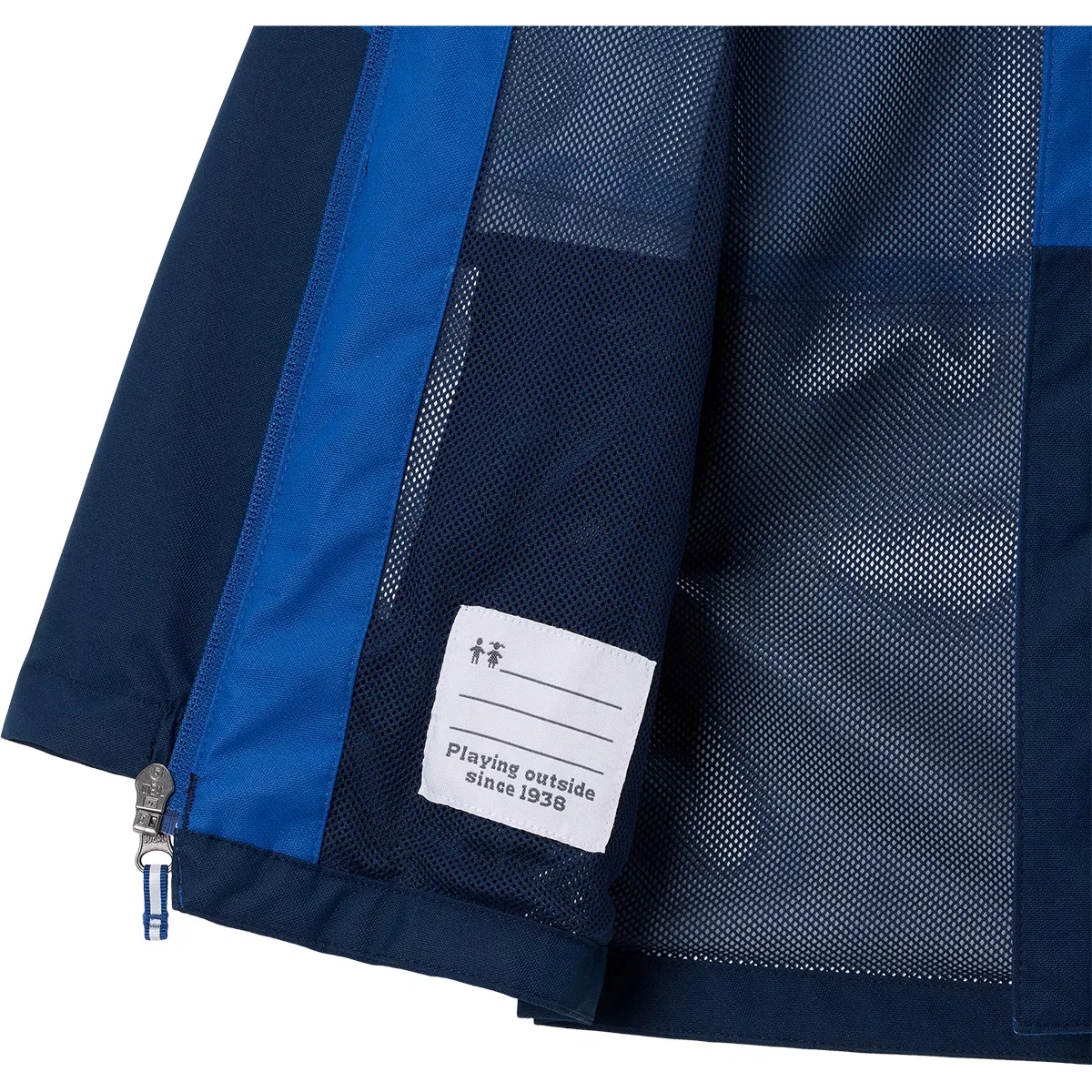 Детская куртка для мальчиков водоотталкивающая Hikebound II Jacket Columbia, Mountain Blue Collegiate Navy — фото 3